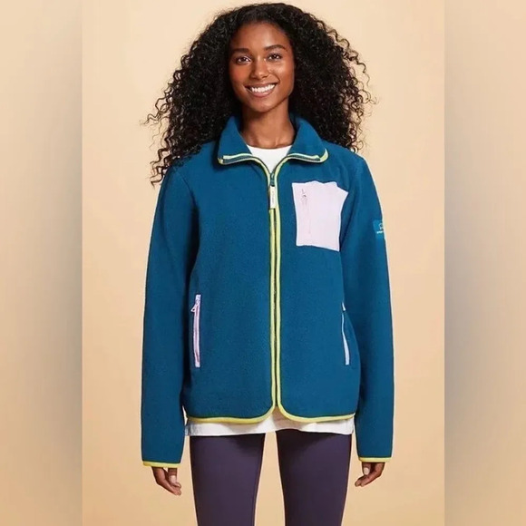 ivory ella Sweaters - Ivory Ella Jackets & Coats Ivory Ella Retro Style Zip Up